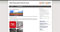 Desktop Screenshot of newbalanceknoxville.com